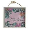ΚΑΔΡΟ ΜΕ TROPICAL ΘΕΜΑ 15x15cm απο τα Καλοκαιρινά Είδη SUMMERtiempo 12-1949 321969