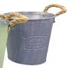 Γλαστράκι-Κασπώ Μεταλλικό Gardening ø16x14cm απο τα Καλοκαιρινά Είδη SUMMERtiempo 22-3069 423089