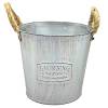 Γλαστράκι-Κασπώ Μεταλλικό Gardening ø16x14cm απο τα Καλοκαιρινά Είδη SUMMERtiempo 22-3069 423089