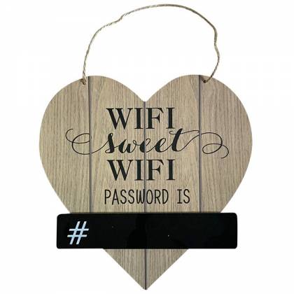 ΠΙΝΑΚΙΔΑ ΚΑΡΔΙΑ PASSWORD 24x24cm  στην Κατηγορία Δωράκια 