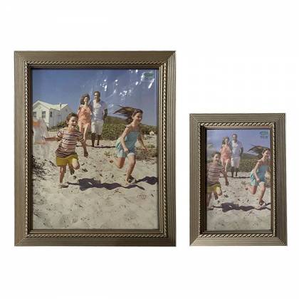 ΚΟΡΝΙΖΕΣ ΑΣΗΜΙ ΜΕ ΡΙΓΕΣ 2ΤΕΜ 10x15cm & 20x25cm  στην Κατηγορία Διάφορες 