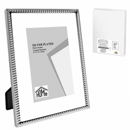 Κορνίζα Επάργυρη Λεπτή Πλέξη 13x18cm  στην Κατηγορία Επάργυρες 