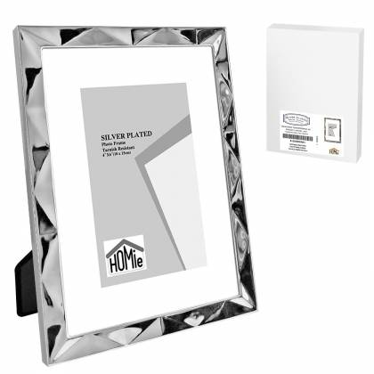 Κορνίζα Επάργυρη Πολύγωνο Σχέδιο 10x15cm  στην Κατηγορία Επάργυρες 