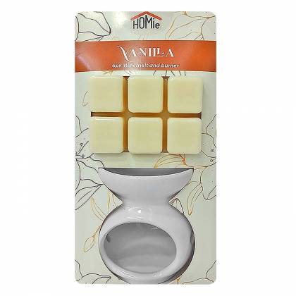 Βάση με Αρωματικό wax Melt Βανίλια 6 Κύβοι   στην Κατηγορία Κορμοί - Αρωματικά - Κηροπηγίου - Λοιπά 