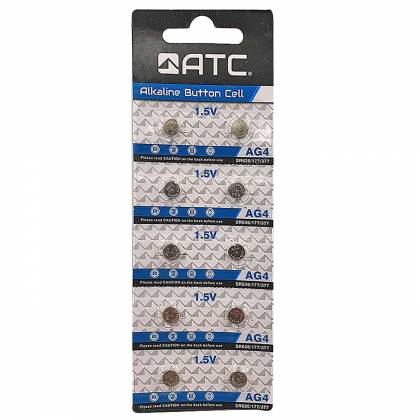 ΜΠΑΤΑΡΙΑ ΑΛΚΑΛΙΚΗ ΜΙΚΡΗ LR 626 (AG4) ATC*  στην Κατηγορία Μπαταρίες 