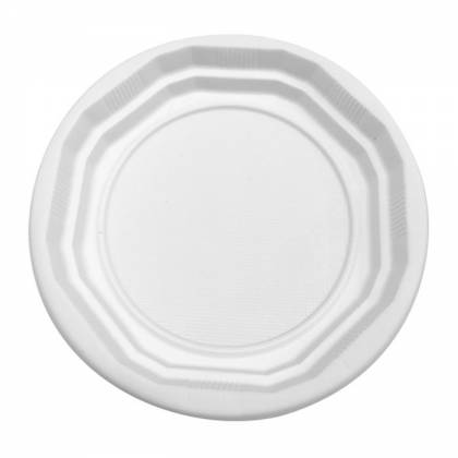 ΠΙΑΤΑ ΠΛΑΣΤΙΚΑ ΛΕΥΚ.17cm ΠΑΚ=20ΤΕΜ Φ17cm  στην Κατηγορία Πλαστικά Πιάτα - Δοχεία Τροφίμων 