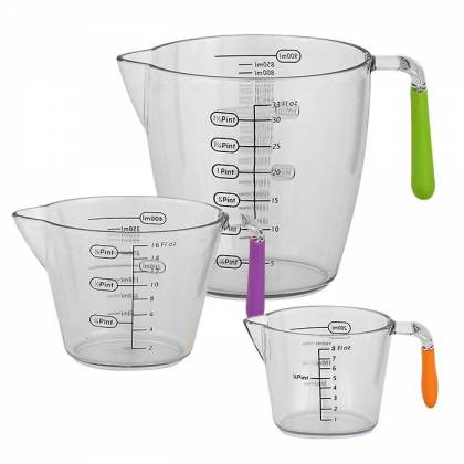 ΔΟΣΟΜΕΤΡΗΤΗΣ ΣΕΤ=3ΤΕΜ 900ml/200ml/100ml  στην Κατηγορία Ζαχαροπλαστική 