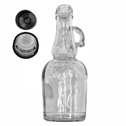 ΛΑΔΟΥΣΑ ΓΥΑΛΙΝΗ 200ml  18x7cm  στην Κατηγορία Γυάλινα Βαζάκια - Μπόλ 
