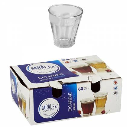 ΠΟΤΗΡΙΑ ΚΡΑΣΙΟΥ ΣΕΤ=6ΤΕΜ 7x6cm 90mL  στην Κατηγορία Γυάλινα Ποτήρια - Φιάλες 