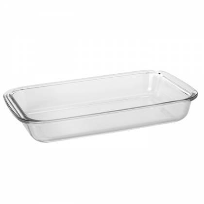 ΤΑΨΙ ΠΥΡΙΜΑΧΟ ΓΥΑΛΙΝΟ 35x21x5.5cm  στην Κατηγορία Γυάλινα Βαζάκια - Μπόλ 