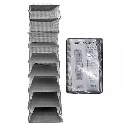 Ραφιέρα Υφασμάτινη Κρεμαστή 8 Θέσεων 100x30x15cm  στην Κατηγορία Αποθηκευτικά - Οργάνωση Σπιτιού 