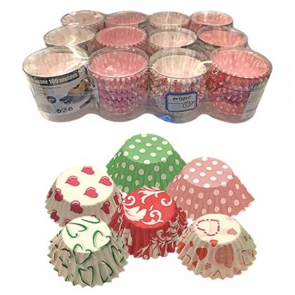 ΦΟΡΜΑΚΙΑ CUP CAKE 100ΤΕΜ 8cm  στην Κατηγορία Ζαχαροπλαστική 