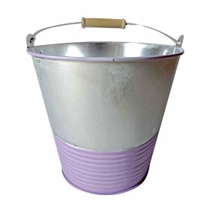 ΚΑΣΠΩ ΜΕΤΑΛΛΙΚΟ ΔΙΧΡΩΜΙΑ Φ16x14,5cm  στην Κατηγορία Γλαστράκια - Ποτιστήρια 