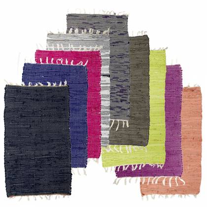 ΧΑΛΙ ΠΛΕΧΤΟ 70x130cm 130x70cm  στην Κατηγορία Λευκά Είδη - Χαλάκια 