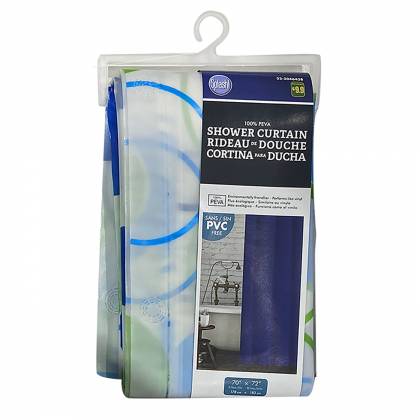Κουρτίνα Μπάνιου pvc 183x178cm  στην Κατηγορία Είδη Μπάνιου 
