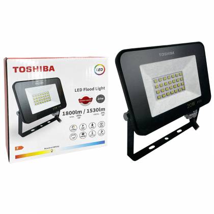 ΠΡΟΒΟΛΕΑΣ ΣΤΕΓΑΝΟΣ LED TOSHIBA IP65 20W 4000K   στην Κατηγορία Λάμπες 