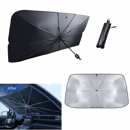 Ηλιοπροστασία - Ομπρέλα Αυτοκινήτου 138x78cm  στην Κατηγορία Είδη Κάμπινγκ 