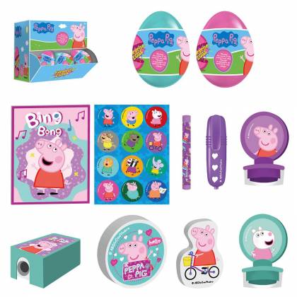 ΑΥΓΟ ΕΚΠΛΗΞΗ PEPPA 7,5x5,5cm  στην Κατηγορία Μικροπαιχνιδάκια - Τυχερές Σακούλες 