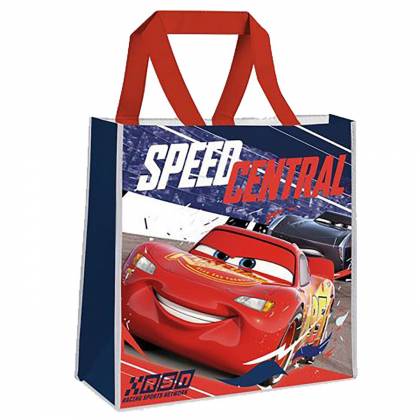 ΤΣΑΝΤΑ ΓΙΑ ΨΩΝΙΑ ΥΦΑΣΜΑΤΙΝΗ CARS 38x38x12cm  στην Κατηγορία Αποθηκευτικά - Οργάνωση Σπιτιού 