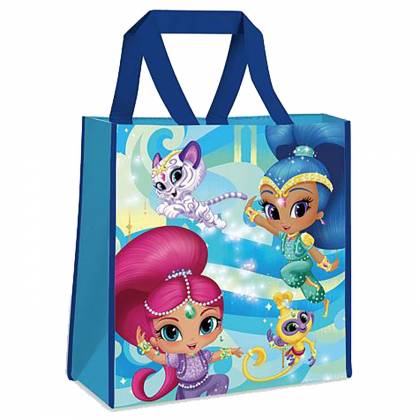 ΤΣΑΝΤΑ ΓΙΑ ΨΩΝΙΑ ΥΦΑΣΜΑΤΙΝΗ SHIMMER AND SHINE 38x38x12cm  στην Κατηγορία Αποθηκευτικά - Οργάνωση Σπιτιού 