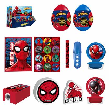 ΑΥΓΟ ΕΚΠΛΗΞΗ SPIDERMAN 7,5x5,5cm  στην Κατηγορία Μικροπαιχνιδάκια - Τυχερές Σακούλες 